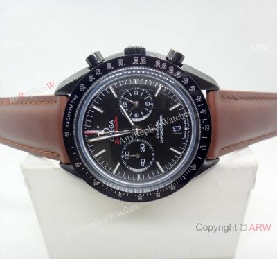 Japan Grade Replica Omega Speedmaster Dark Side of the Moon Black Dial PVD Case